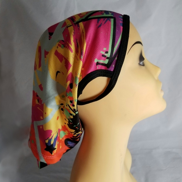 Abstract Print Neck Gaiter/Face Mask - Picture 5 of 10